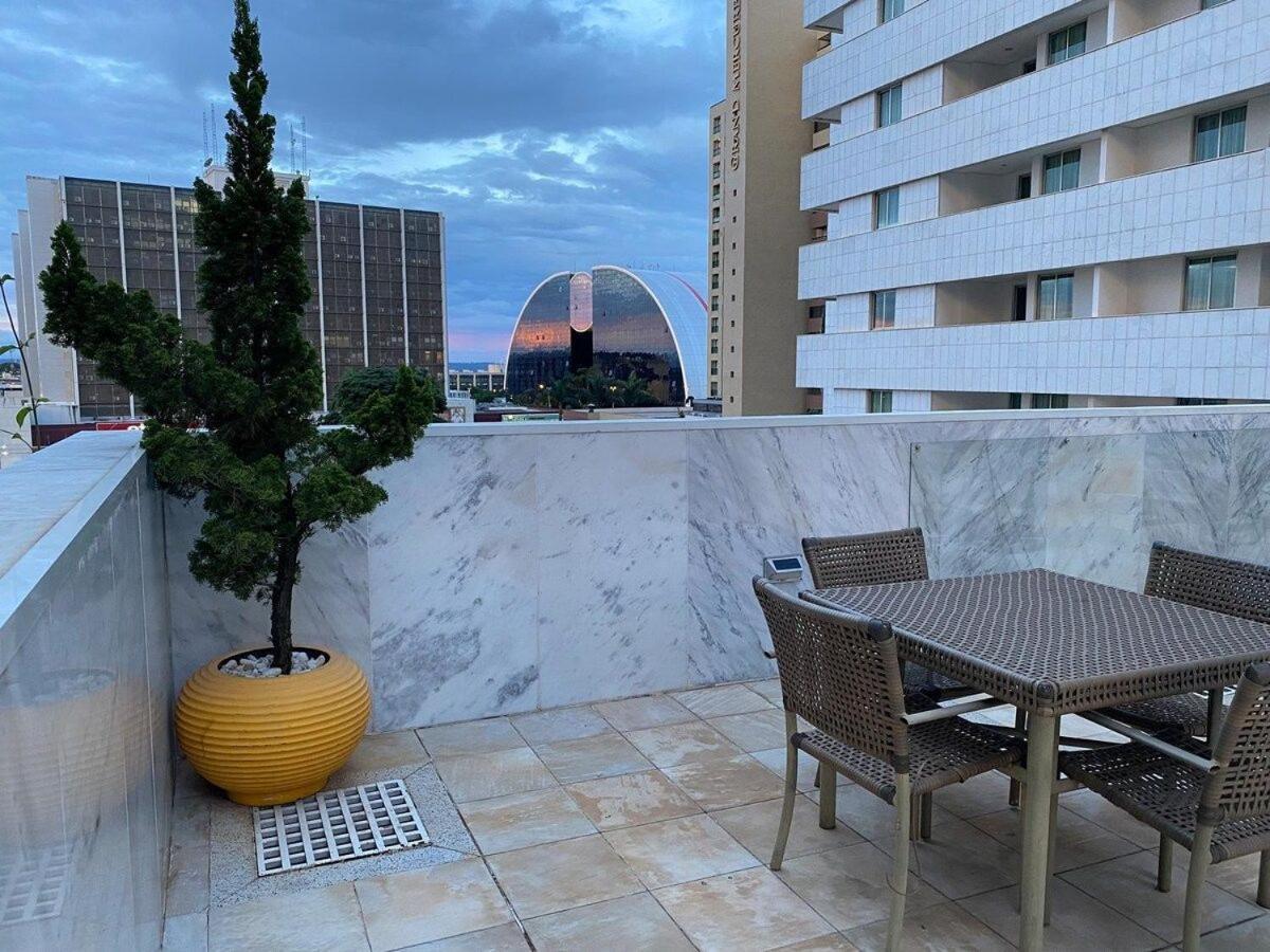 Flat Encantador No 11º Com Vista Pra Torre De Tv Бразилиа Экстерьер фото